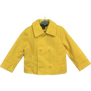 Ralph Lauren Trench Coat/Jacket in Yellow